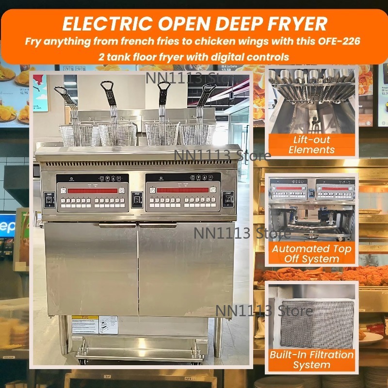 เครื่องทอดไฟฟ้าเชิงพาณิชย์ ใช้ - Fryer Oil Filtration Machine บทวิจารณ์และราคา
