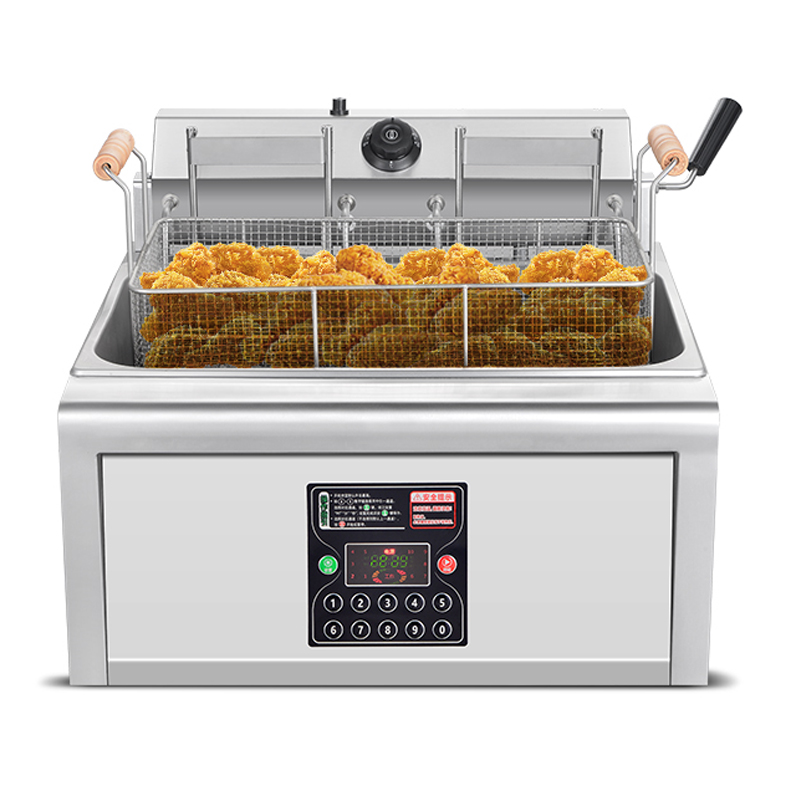 20L หม้อทอดไฟฟ้าเชิงพาณิชย์อัจ - Electric Fryer Commercial 20L บทวิจารณ์และราคา