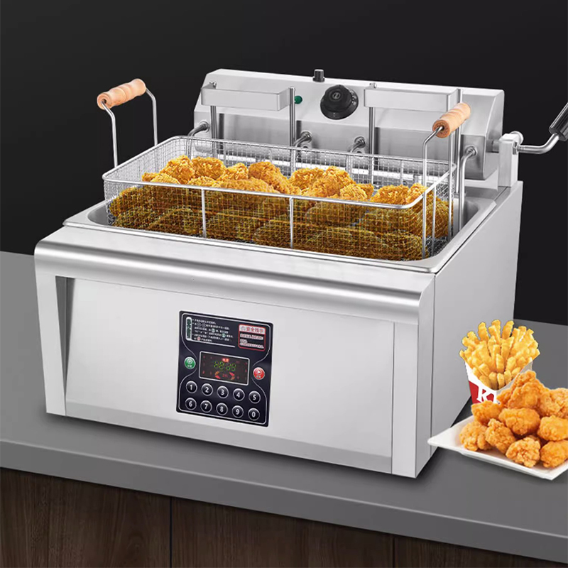 20L หม้อทอดไฟฟ้าเชิงพาณิชย์อัจ - Electric Fryer Commercial 20L บทวิจารณ์และราคา