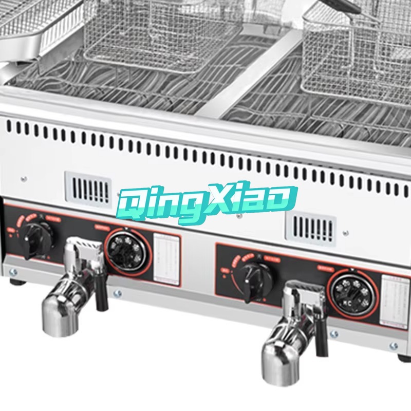 เครื่องทอดไก่และมันฝรั่งทอด 12 - Commercial Gas Deep Fryer Propane บทวิจารณ์และราคา