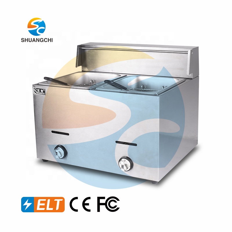 เครื่องทอดแก๊สอุตสาหกรรม 12 ลิ - Fryer Basket Commercial Stainless บทวิจารณ์และราคา