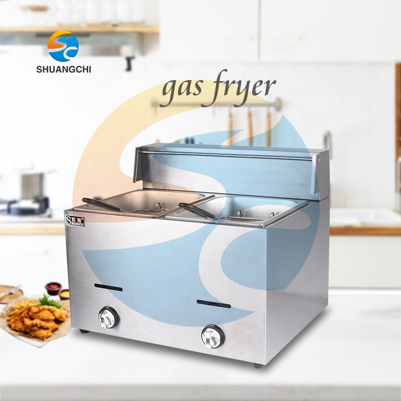 เครื่องทอดแก๊สอุตสาหกรรม 12 ลิ - Fryer Basket Commercial Stainless บทวิจารณ์และราคา