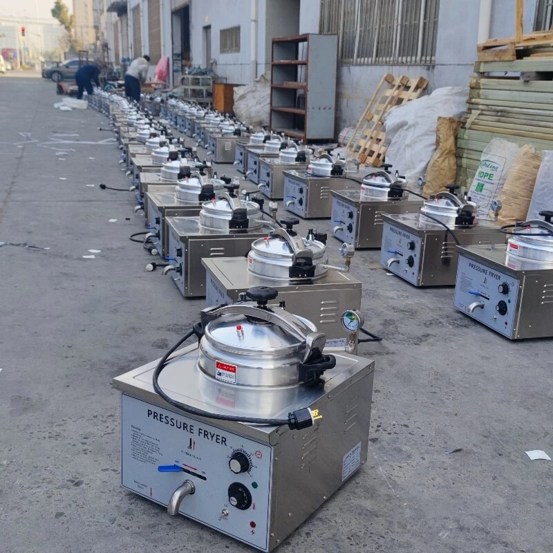 หม้อทอดไฟฟ้าแบบตั้งโต๊ะขนาดเล็ - Pressure Fryer Commercial Chicken บทวิจารณ์และราคา