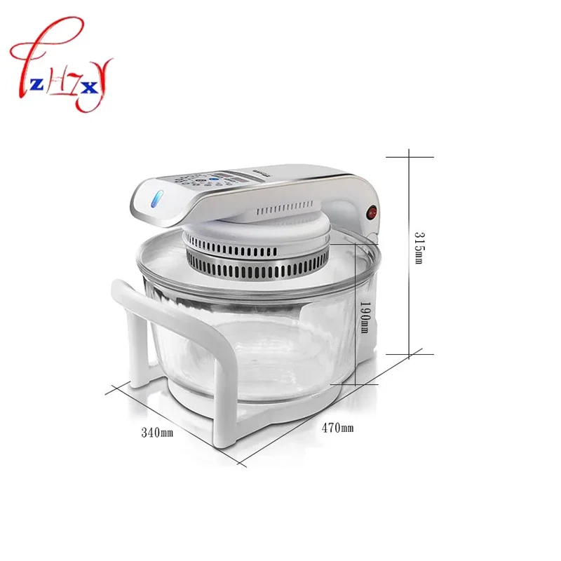 ครัวเรือน 220v ใช้เตาอบไมโครเว - Countertop Deep Fryer With Timer บทวิจารณ์และราคา
