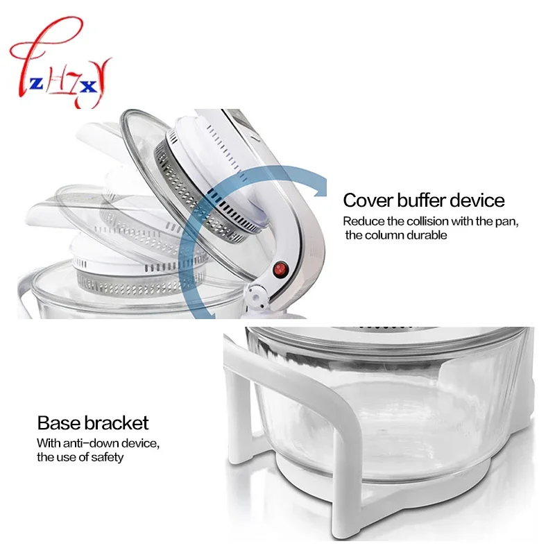 ครัวเรือน 220v ใช้เตาอบไมโครเว - Countertop Deep Fryer With Timer บทวิจารณ์และราคา