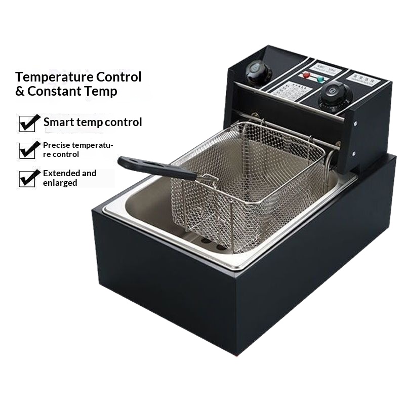 ใช้ได้กับหม้อทอดไฟฟ้าสแตนเลสหน - Electric Fryer Commercial 20L บทวิจารณ์และราคา