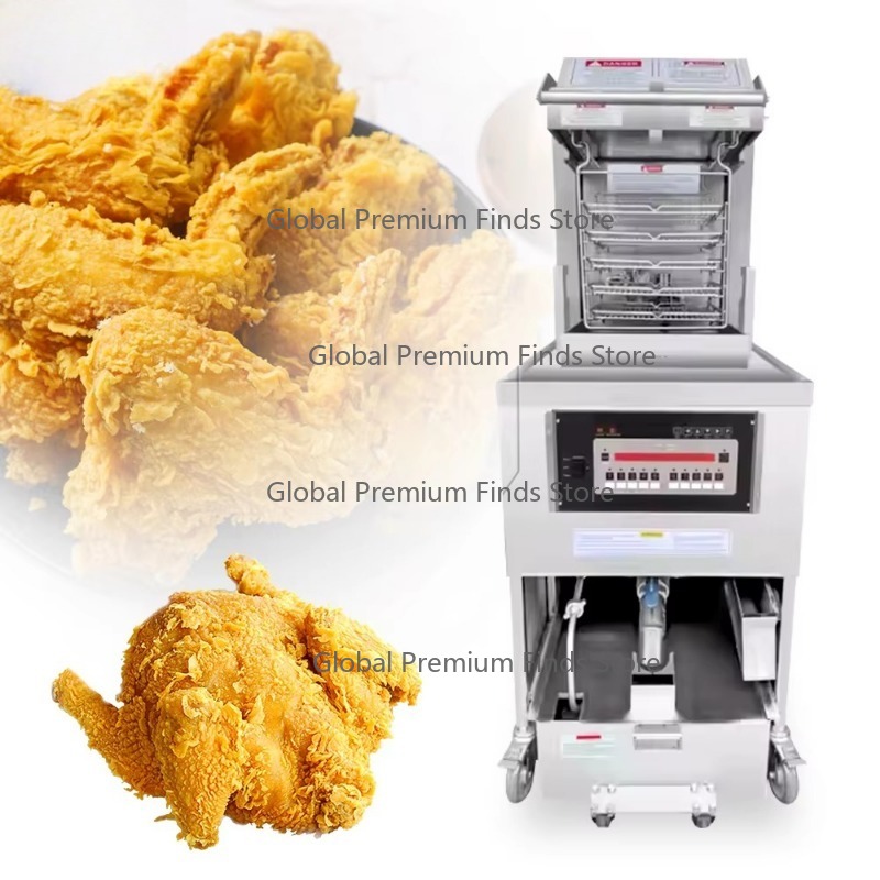หม้อทอดไก่แบบแรงดัน 8 หัว สำหร - Pressure Fryer Commercial Chicken บทวิจารณ์และราคา