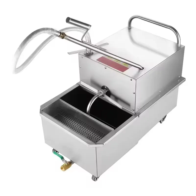 เครื่องกรองน้ำมันปรุงอาหารสแตน - Fryer Oil Filtration Machine บทวิจารณ์และราคา