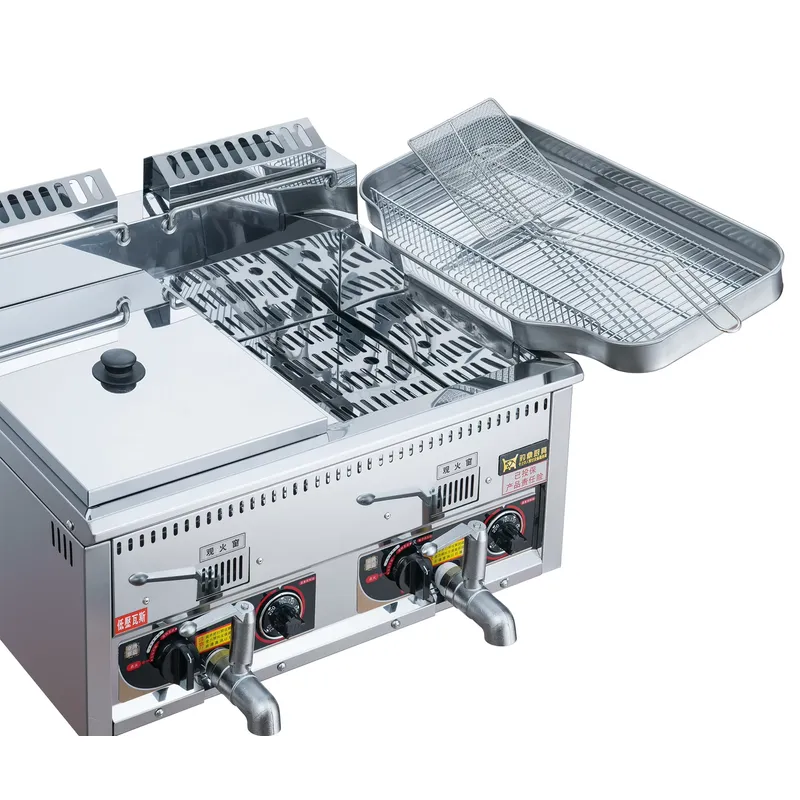 เครื่องทอดไฟฟ้าเชิงพาณิชย์ 12  - Commercial Deep Fryer Double Tank 12L บทวิจารณ์และราคา