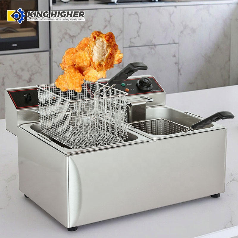เครื่องทอดไฟฟ้าแบบตั้งโต๊ะเชิง - Countertop Deep Fryer With Timer บทวิจารณ์และราคา