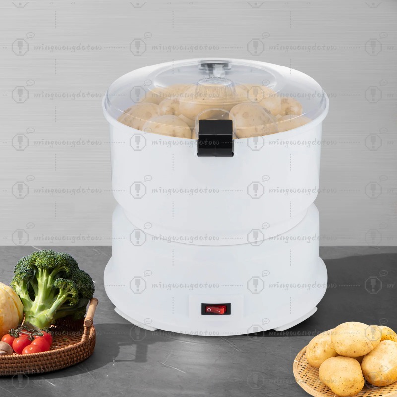 เครื่องปอกมันฝรั่งไฟฟ้าสีขาว A - Commercial Potato Peeler Machine บทวิจารณ์และราคา
