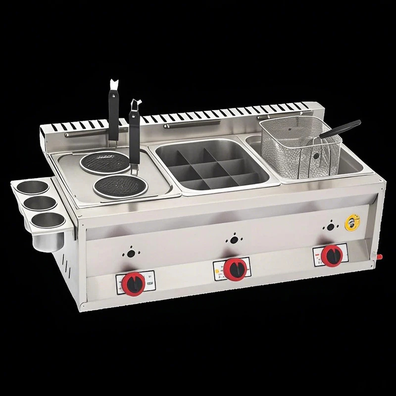 เครื่องทอดไก่ทอดแบบแก๊สขนาด 8  - Commercial Gas Deep Fryer Propane บทวิจารณ์และราคา