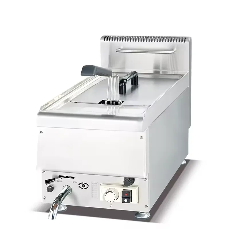 เครื่องทอดแก๊สตั้งโต๊ะเชิงพาณิ - Commercial Gas Deep Fryer Propane บทวิจารณ์และราคา