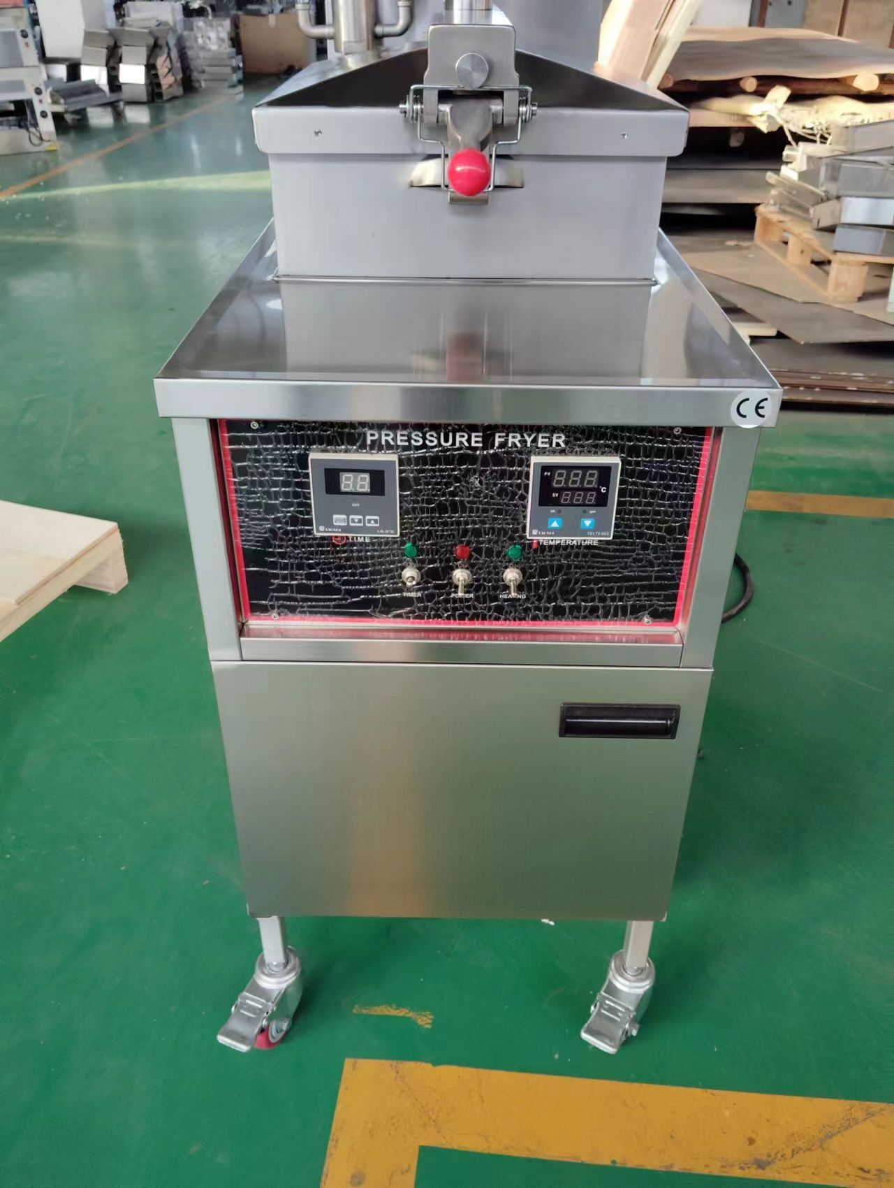 เครื่องทอดไก่ทอดกรอบแบบไฟฟ้าเช - Pressure Fryer Commercial Chicken บทวิจารณ์และราคา