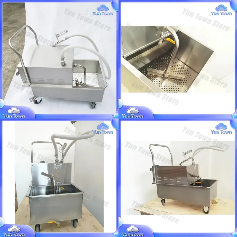 เครื่องกรองน้ำมัน GX-30 สำหรับ - Fryer Oil Filtration Machine บทวิจารณ์และราคา