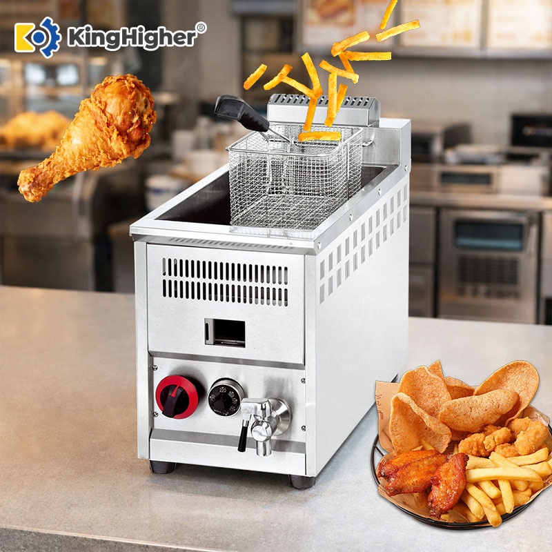 เครื่องทอดแบบใช้แก๊สเชิงพาณิชย - Commercial Gas Deep Fryer Propane บทวิจารณ์และราคา