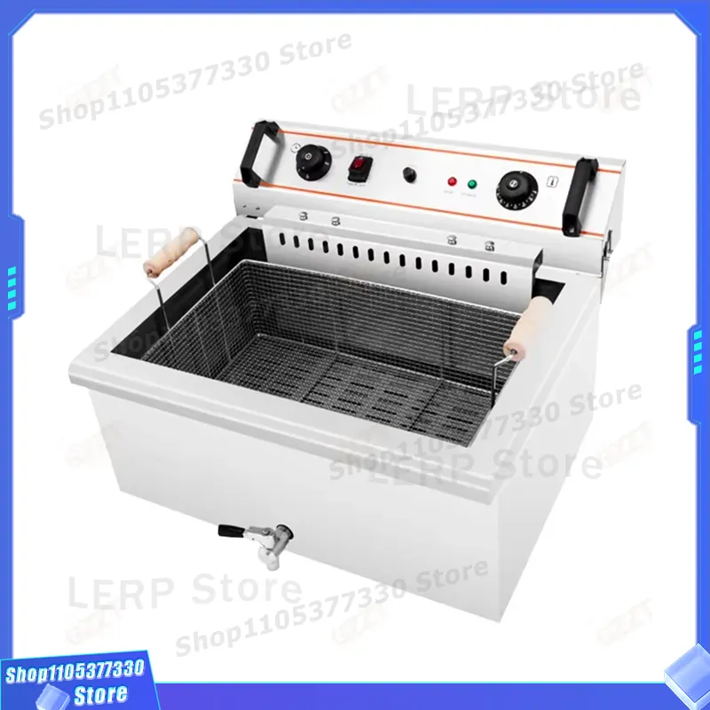 เครื่องทอดไฟฟ้าเชิงพาณิชย์ขนาด - Countertop Deep Fryer With Timer บทวิจารณ์และราคา