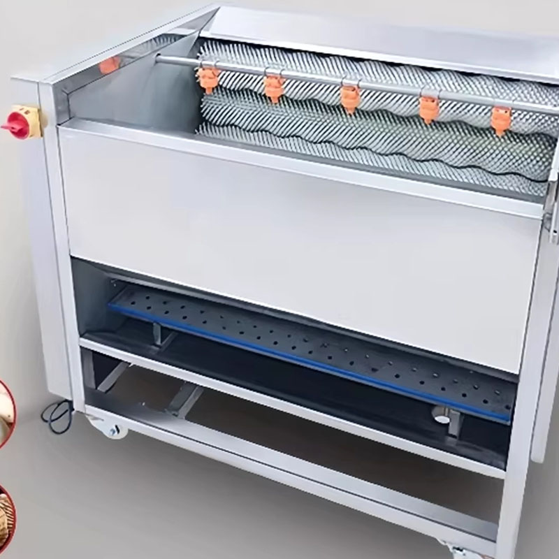 เครื่องล้างผักแบบลูกกลิ้งแปรงเ - Commercial Potato Peeler Machine บทวิจารณ์และราคา