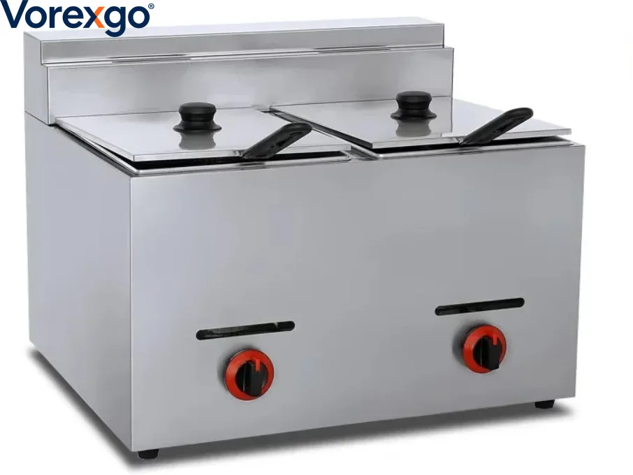 เครื่องทอดแก๊ส LPG สำหรับใช้ใน - Commercial Gas Deep Fryer Propane บทวิจารณ์และราคา
